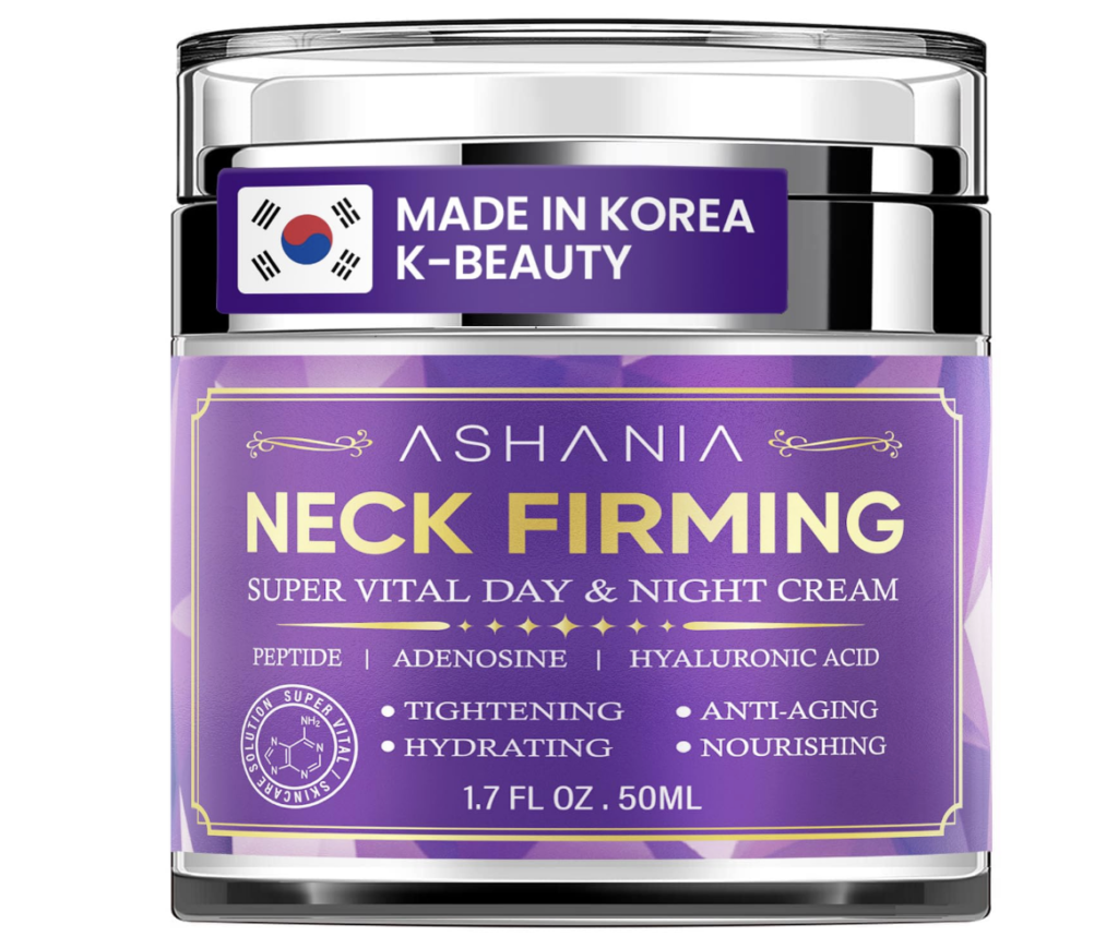 Korean Neck Firming Cream For Deep Neck Wrinkles, Loose Skin & Neckline Care